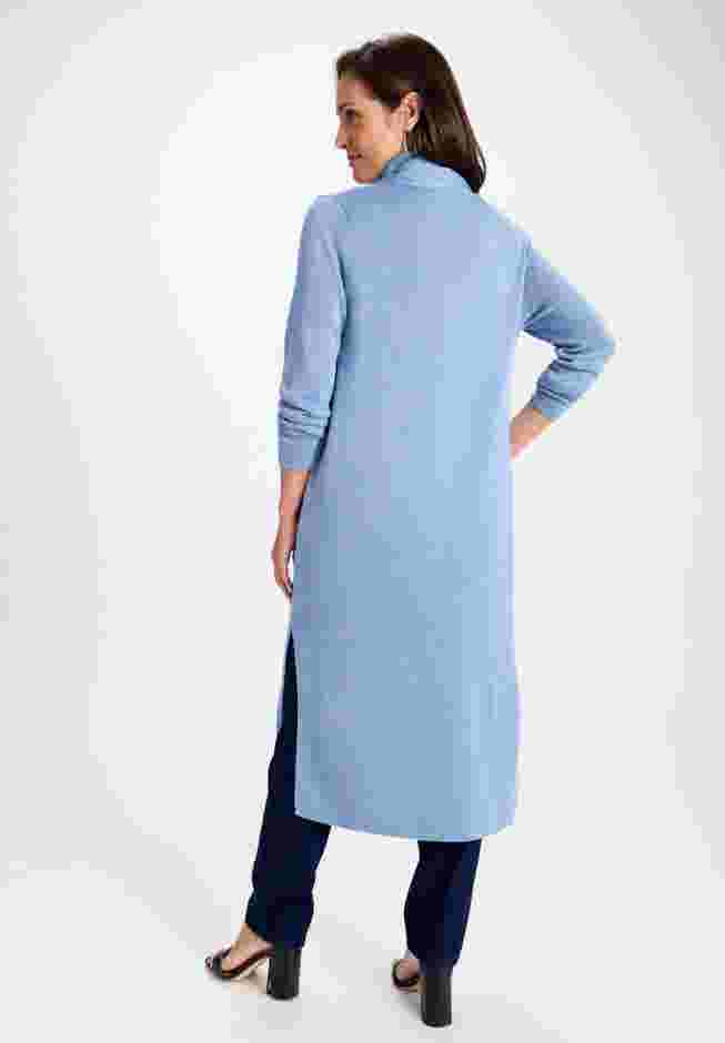 Cotton Cashmere Duster Sweater image number 1