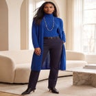 Cotton Cashmere Duster Sweater image number 0