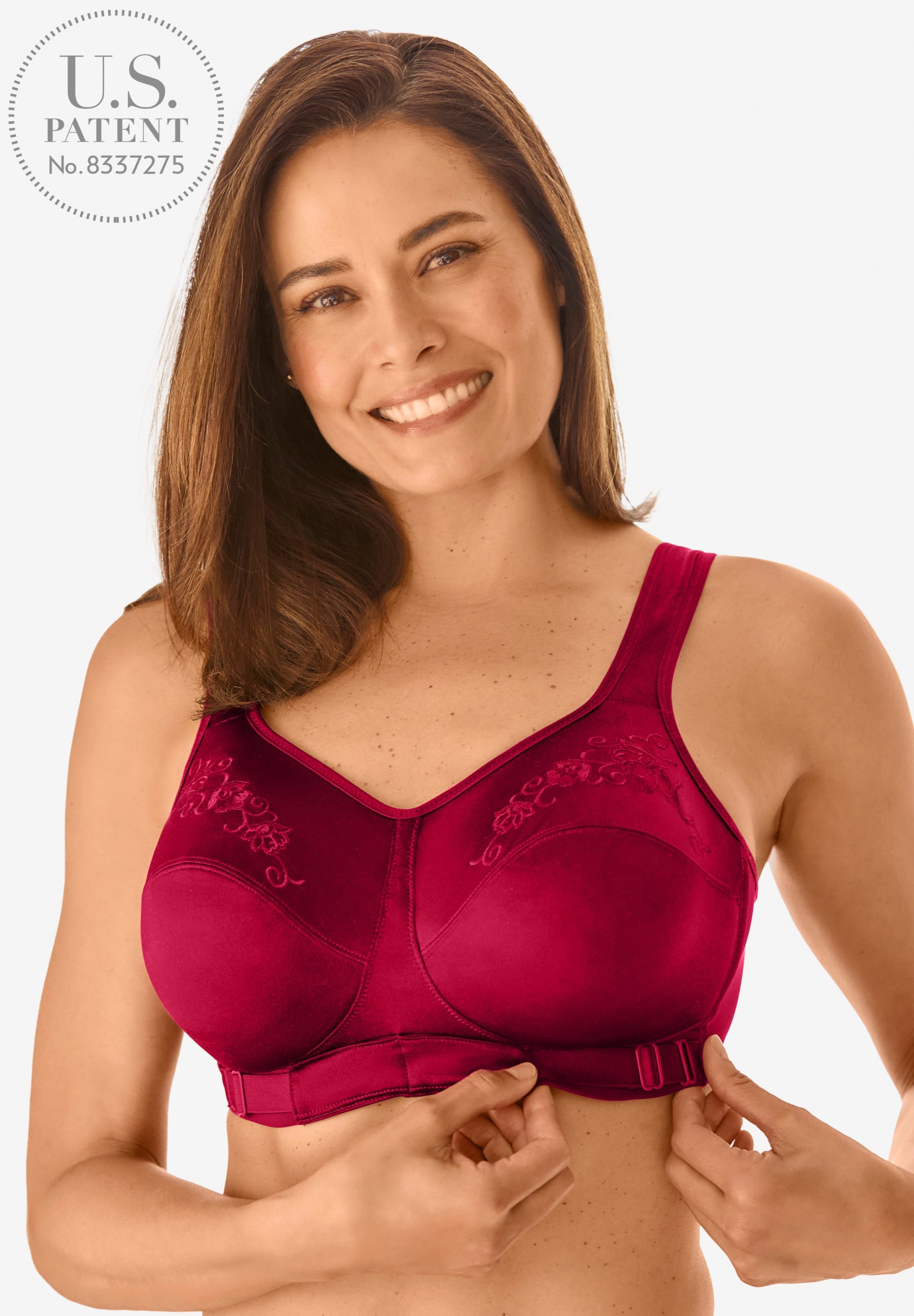 The Embroidered Custom Fit Bra image number 0