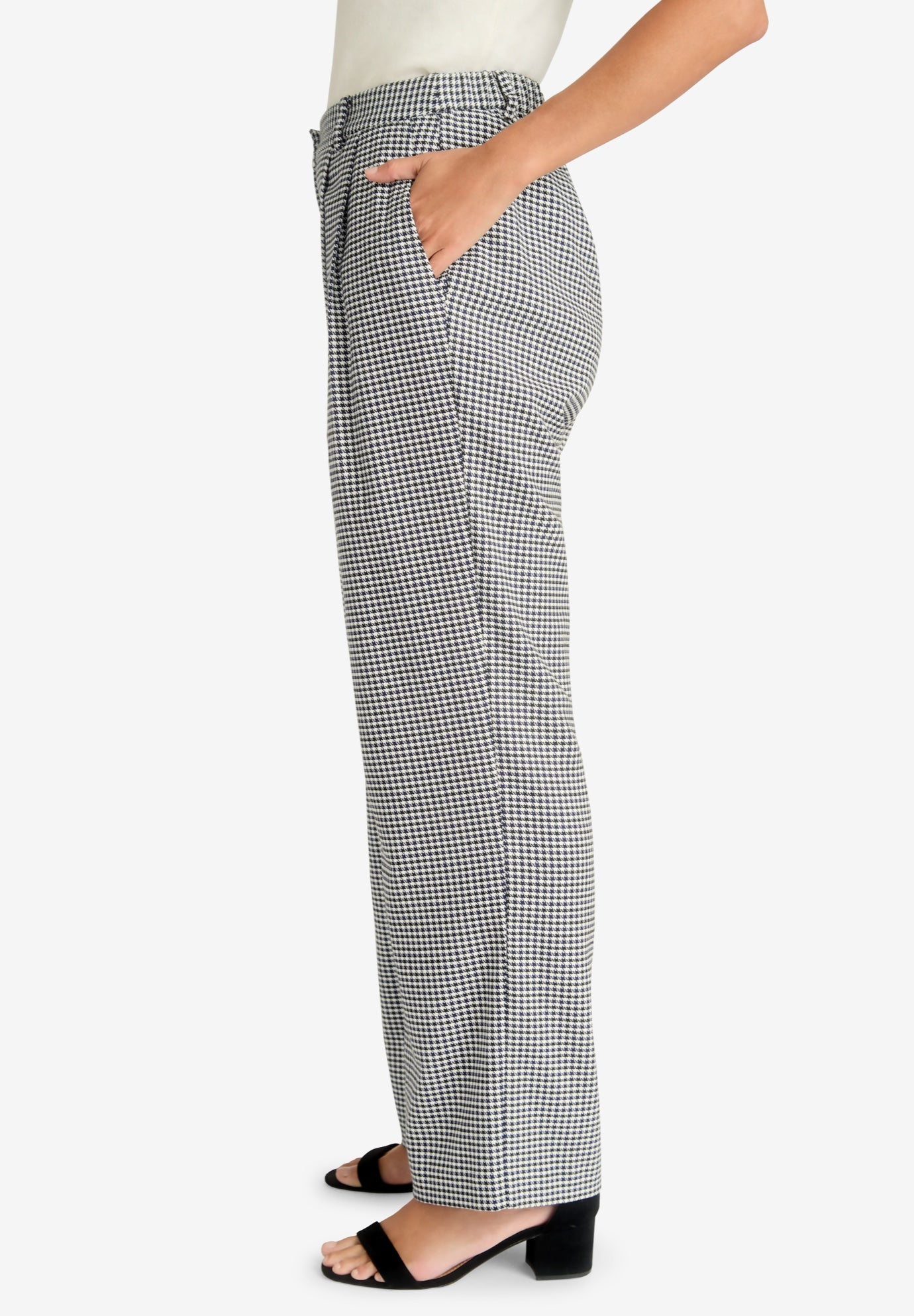 Wide Leg Pleated Trouser image number 2