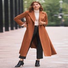 Trapeze Wool-Blend Coat image number null