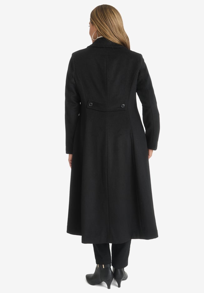 Trapeze Wool-Blend Coat image number null
