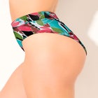 High Waist Cheeky Tummy Control Swim Brief image number 1