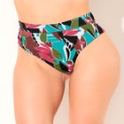 High Waist Cheeky Tummy Control Swim Brief image number 0