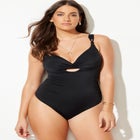 Sweetheart Keyhole Underwire One Piece Swimsuit image number null