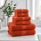 BH Studio 6-Piece Plush & Absorbent 100% Cotton Bath Towel Set image number 0
