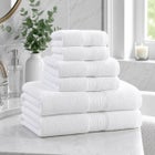 BH Studio 6-Piece Plush & Absorbent 100% Cotton Bath Towel Set image number 0