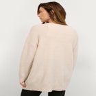 Long Open Cardigan With Pockets image number null