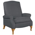 350 lbs. Weight Capacity Faux Suede Recliner image number null