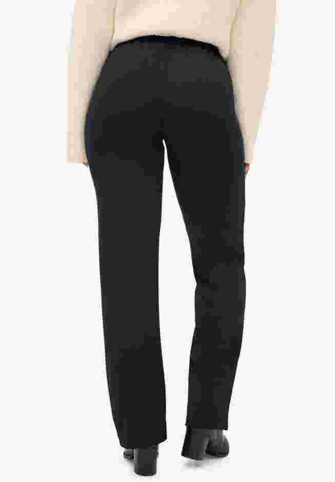Front-Seam Wide Leg Knit Pant image number 1
