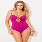 Rosette Underwire One Piece Swimsuit image number null