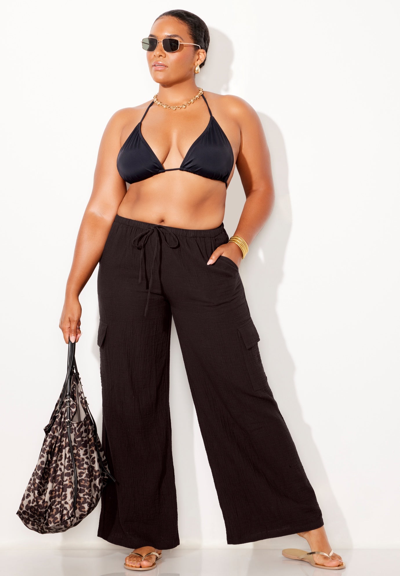 Gauze Cargo Pant image number 5