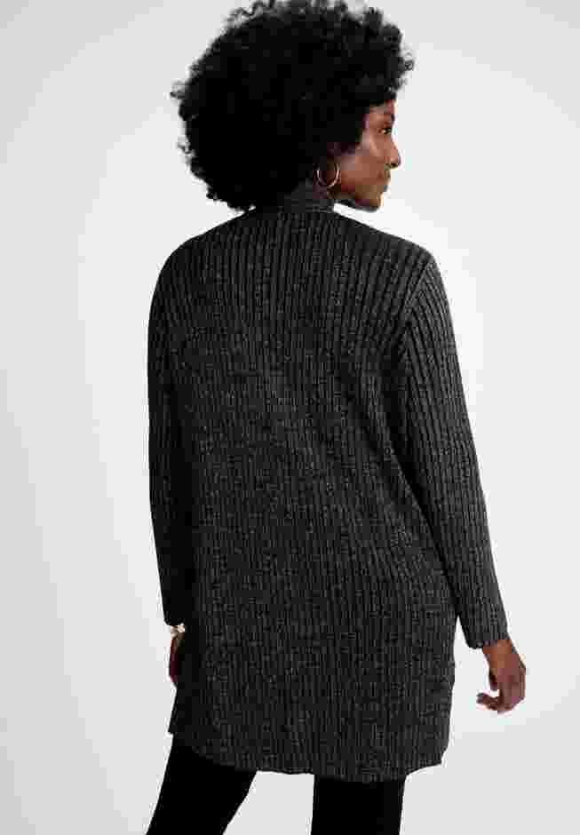 Ribbed Midi Cardigan image number 1