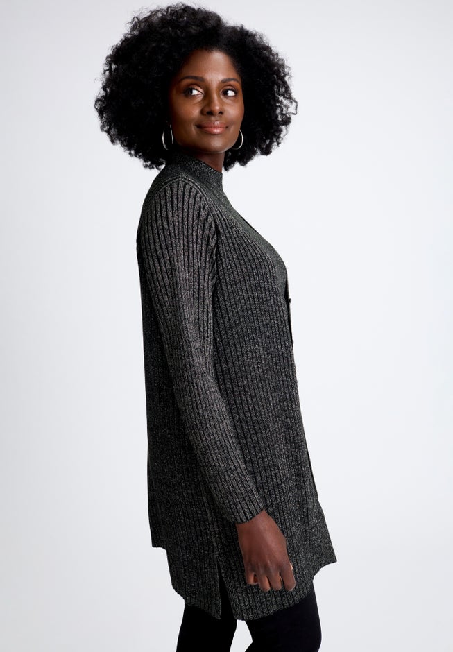 Ribbed Midi Cardigan image number 2