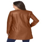 Three-Quarter Leather Jacket image number null