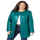 Three-Quarter Leather Jacket image number 0