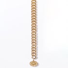 Faux Leather Gold Chain Belt image number null
