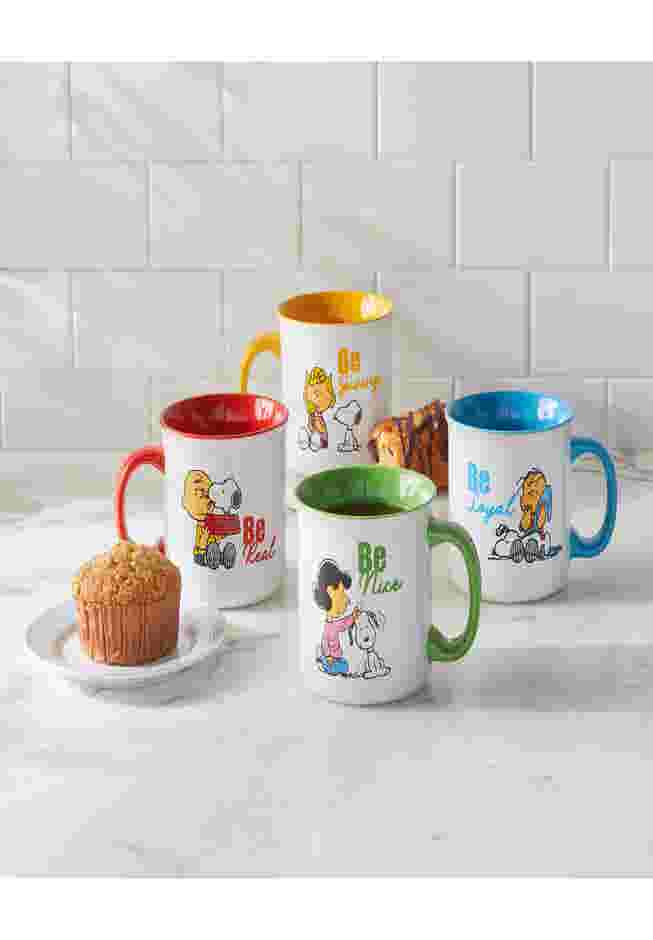Set of 4 Peanuts™ Mugs image number 0