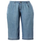 Lightweight Wide-Leg Crop Mid-Rise Elastic Waist Jeans image number null