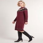 Fair Isle Sweater Dress image number 2