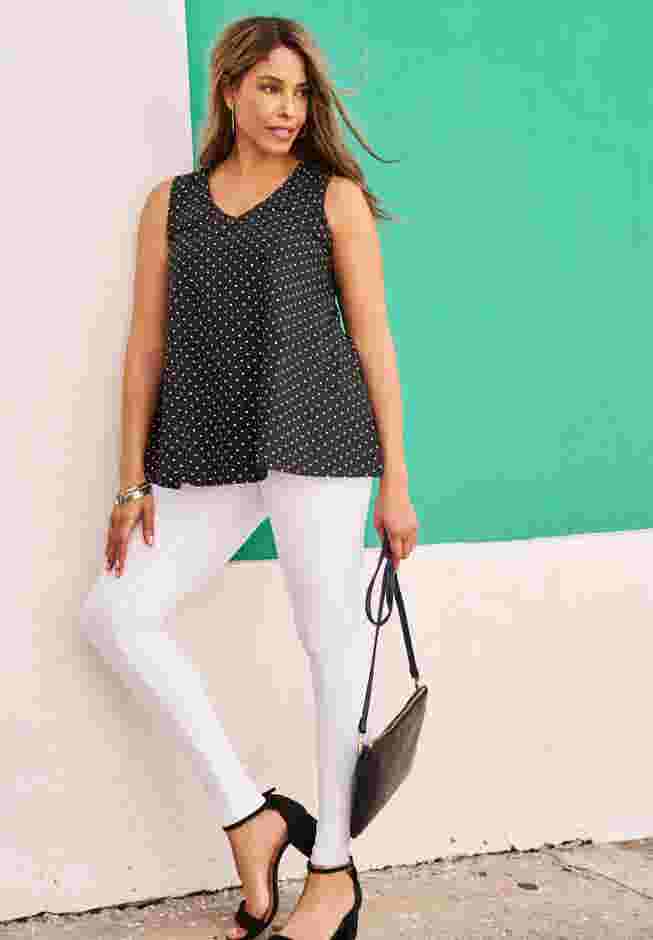 Everyday Stretch Cotton Legging image number 1