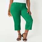 Classic Cotton Denim Capri image number null