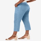 Classic Cotton Denim Capri image number 2