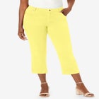 Classic Cotton Denim Capri image number null