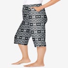 Knit Sleep Capri image number null