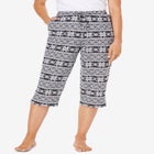 Knit Sleep Capri image number null