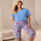 Knit Sleep Capri image number null