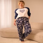 Knit Sleep Pant image number null