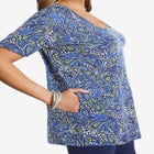 Stretch Cotton Square Neck Tunic image number null