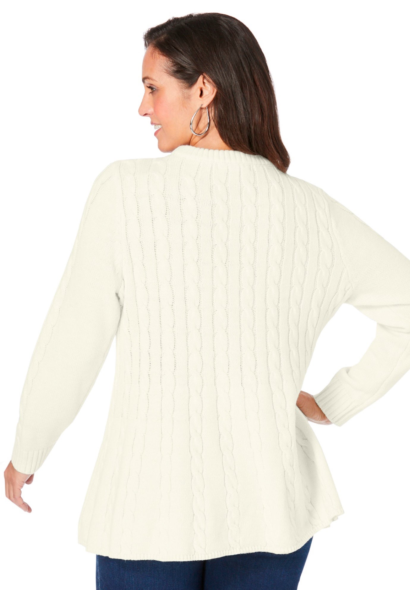 Cable Peplum image number 1