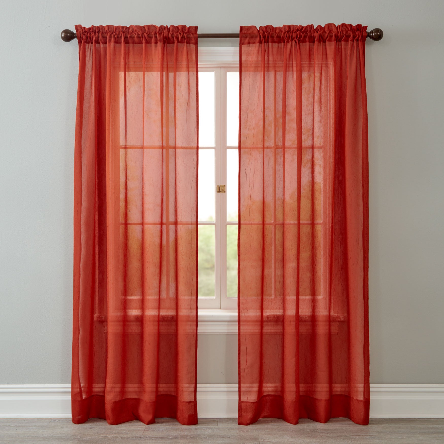 BH Studio Crushed Voile Rod-Pocket Panel image number 0