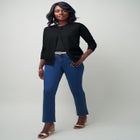 Fine Gauge Eyelet Cardigan image number null