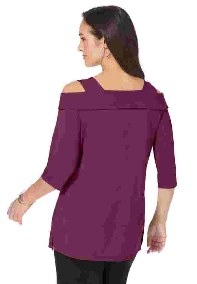 Cold Shoulder Top image number 2