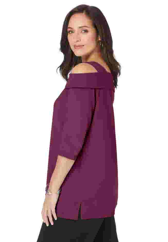 Cold Shoulder Top image number 1
