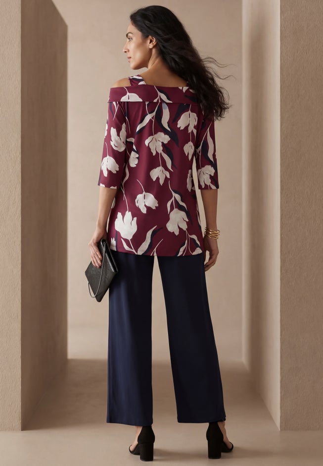 Cold Shoulder Top image number 1