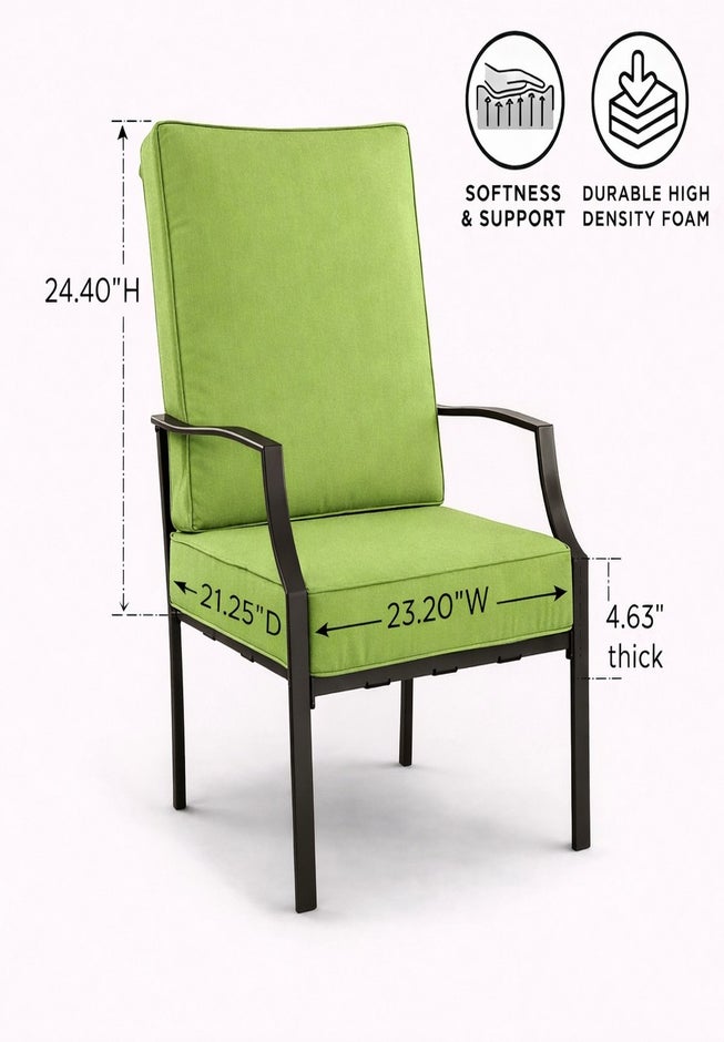 BH Outdoor Performance 2-Section Deep Seating Cushion image number 10