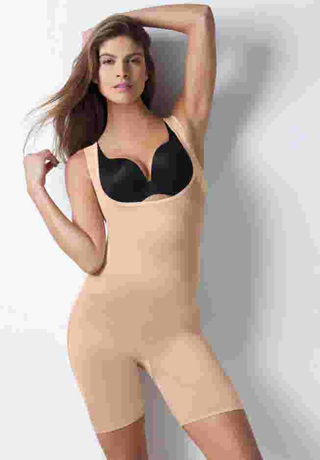 Power Shaper Firm Control Wear-Your-Own-Bra Body Shaper image number 0