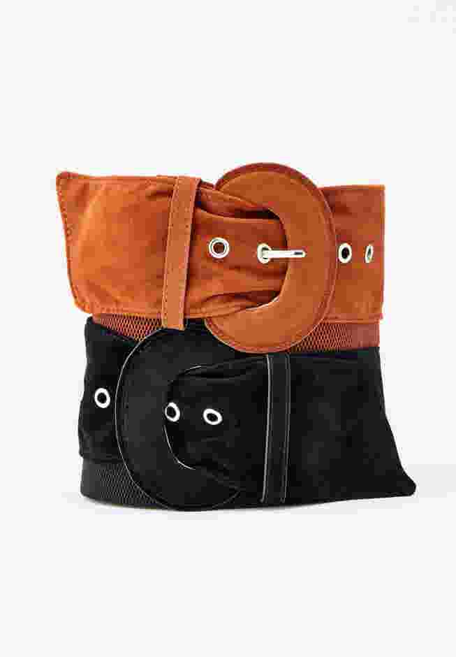 Faux Suede Belt image number 1
