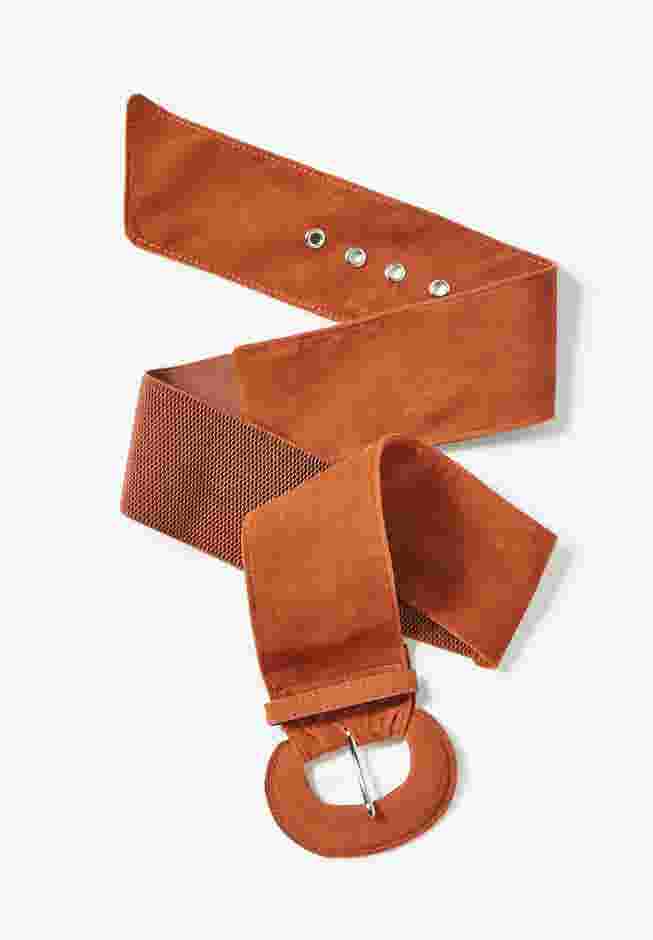 Faux Suede Belt image number 0