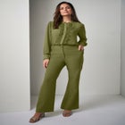 Eyelet Trim Blouse image number null