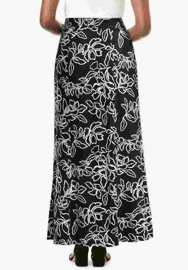 Stretch Knit Maxi Skirt image number 2