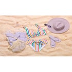 Cup Sized Tie Front Underwire Bikini Top image number 4