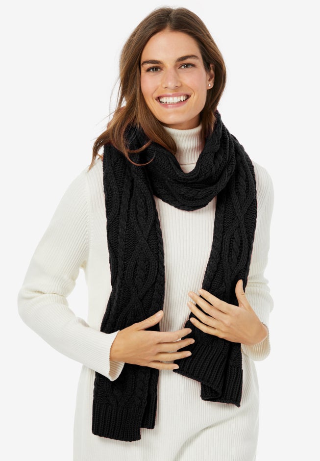 Cable Knit Scarf image number 0