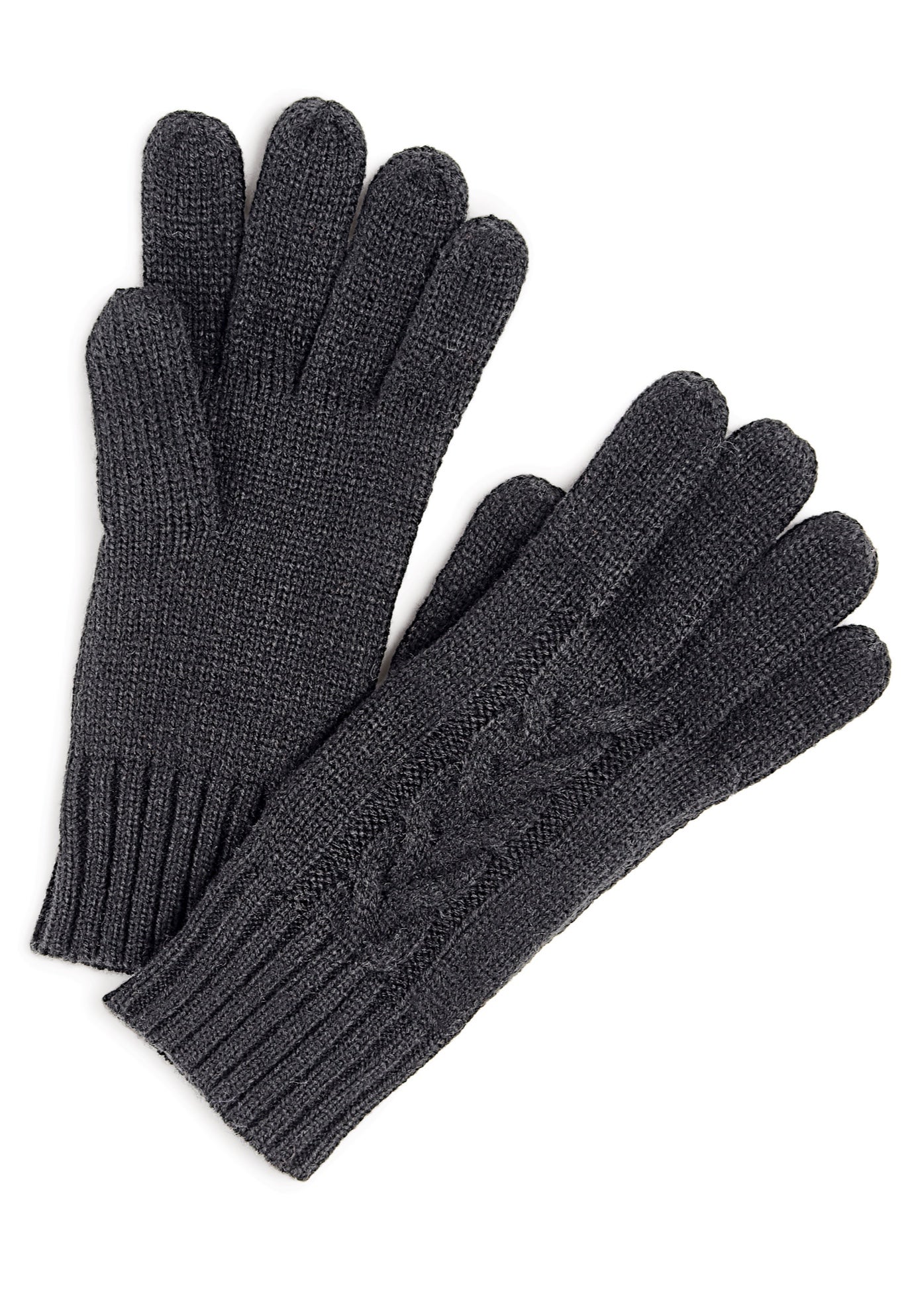Cable-Knit Gloves image number 0