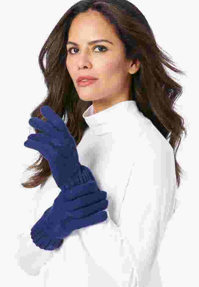 Cable-Knit Gloves image number 0
