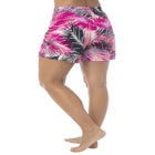 Boxer Swim Short with Built-In Tummy Control Brief image number null